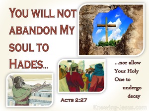 Acts 2:27